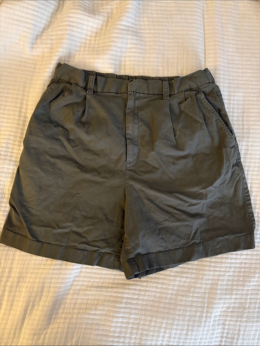 Gap Green Canvas Shorts - size 12 Tall